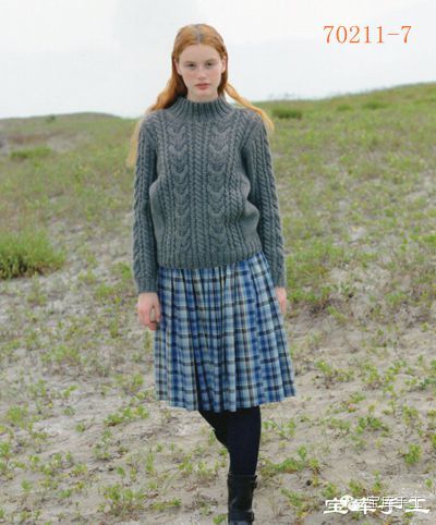 爱尔兰毛线编织图案大全,阿兰花样斗篷编织教程