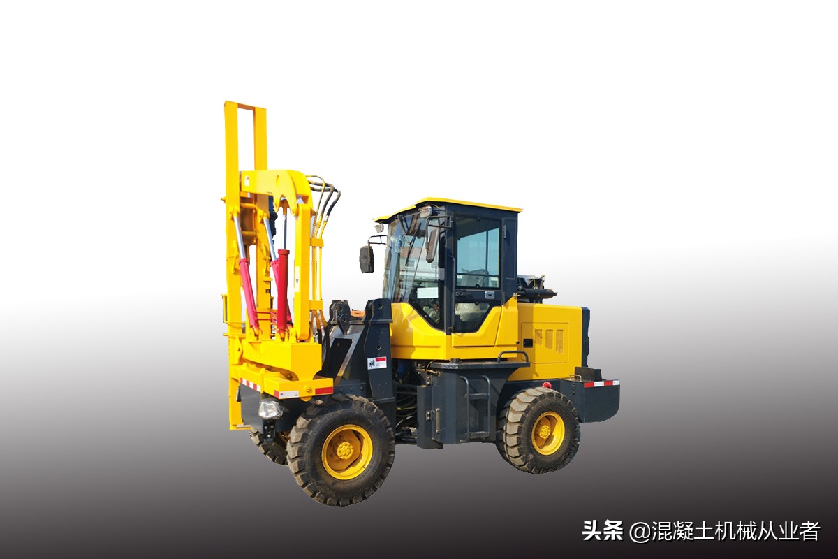 农田小型打桩机,小型打桩机致富视频