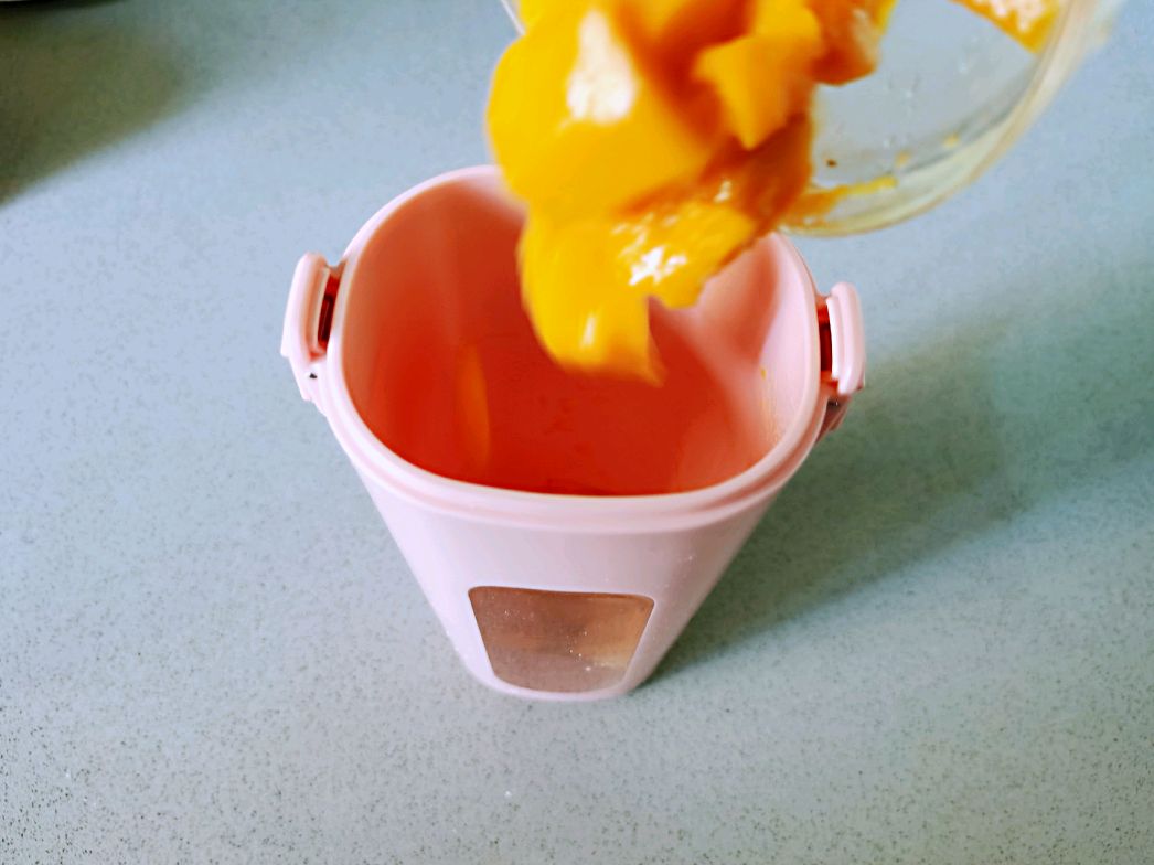 芒果猕猴桃奶昔,芒果猕猴桃燕麦奶昔