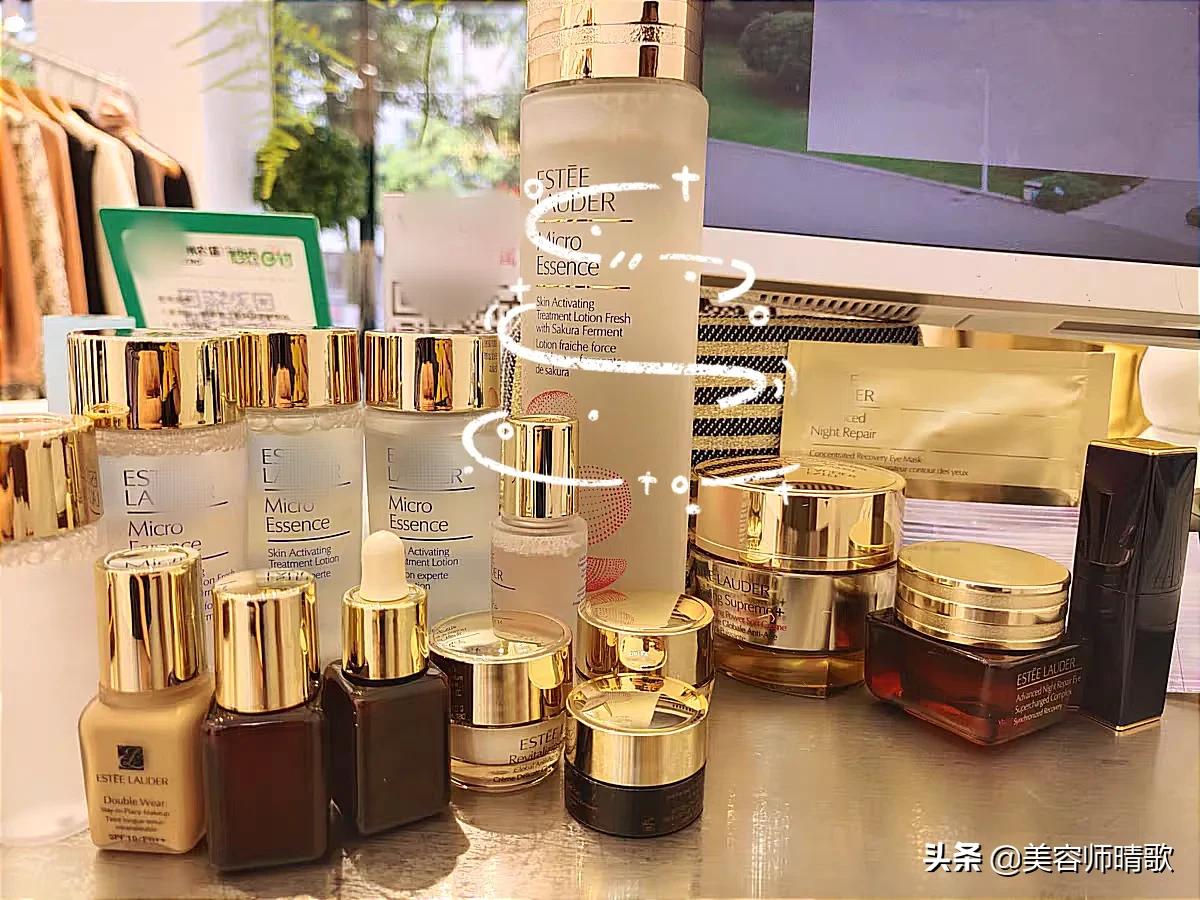 兰蔻雅诗兰黛精华哪个适合干皮,雅诗兰黛面霜哪一款抗老最好用