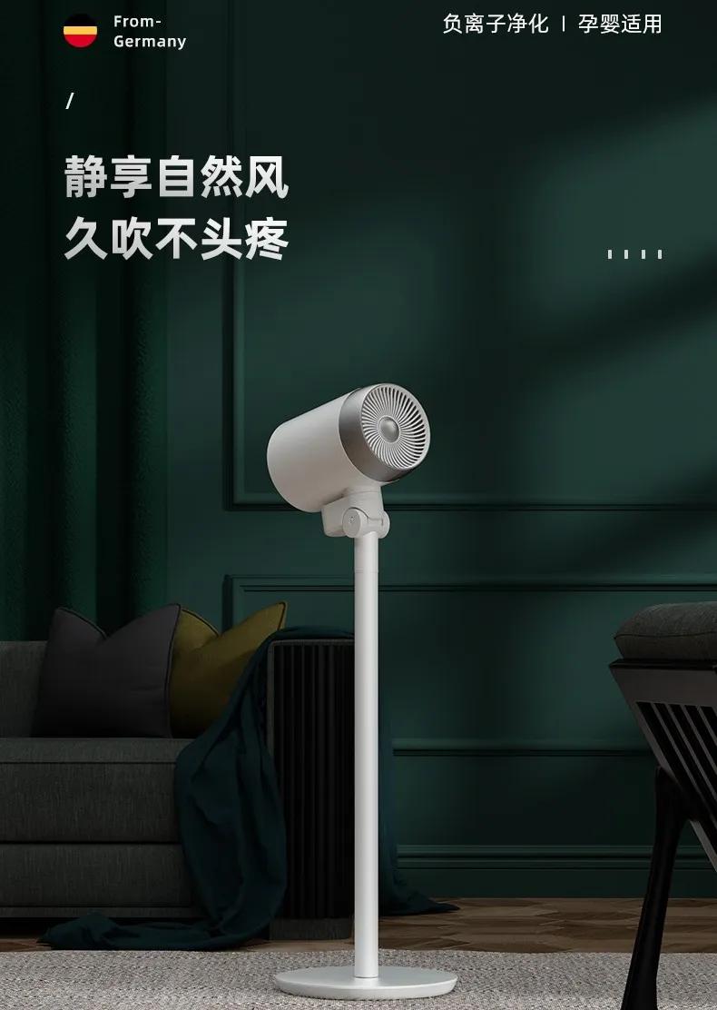 有个德国公司,把飞机引擎做成空气循环扇,全屋灌满自然风