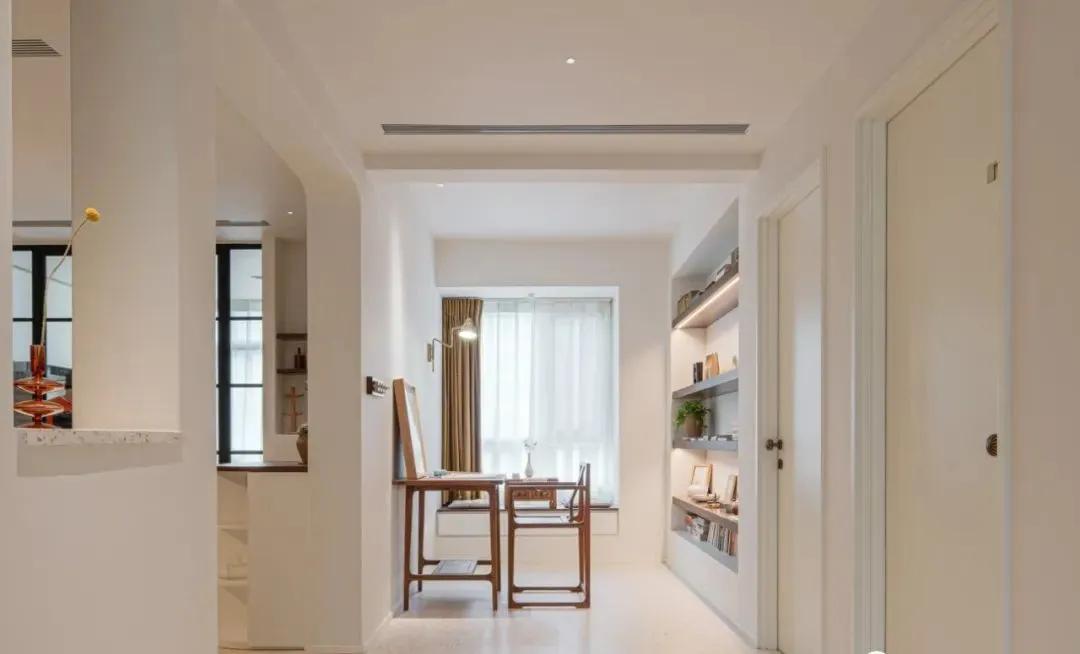 老房小户型拱形门洞,装修房子效果图现代简约暗门