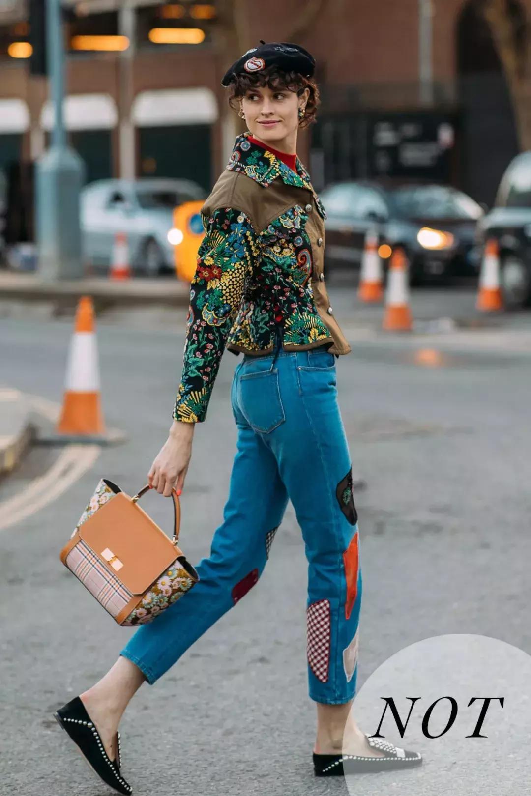 洋气破洞牛仔裤九分牛仔裤,回头率高的破洞牛仔裤