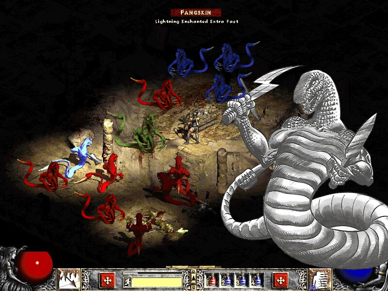 暗黑2重制版冥河娃娃你怕不怕,暗黑2冥河娃娃什么伤害