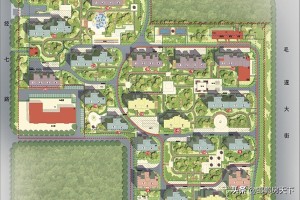 高层瞰景的感受,新中式瞰景高层