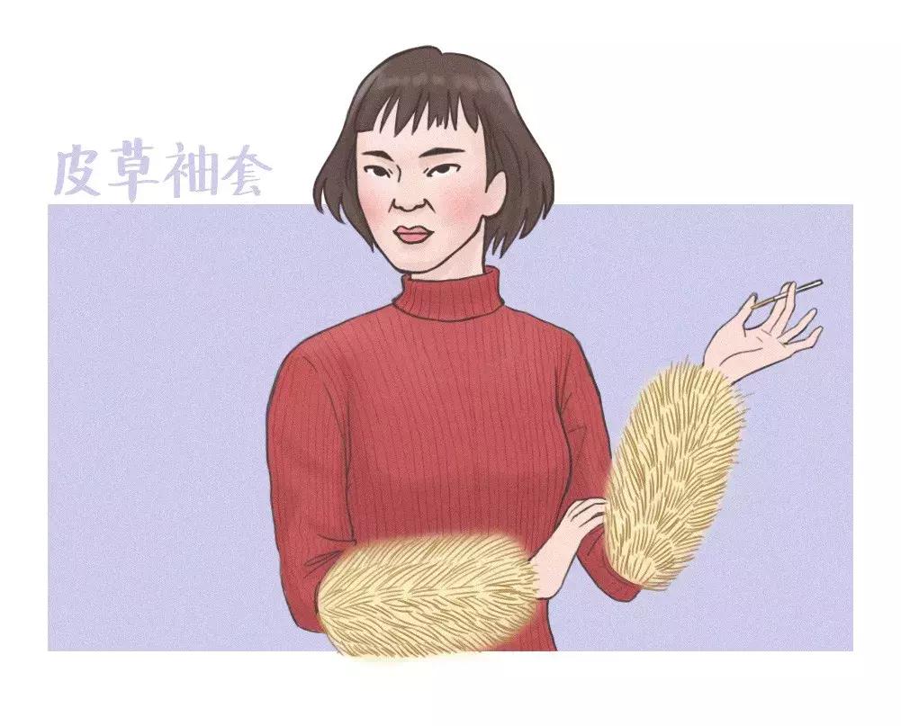 高定款袖套,时尚洋气设计感中袖春夏套装