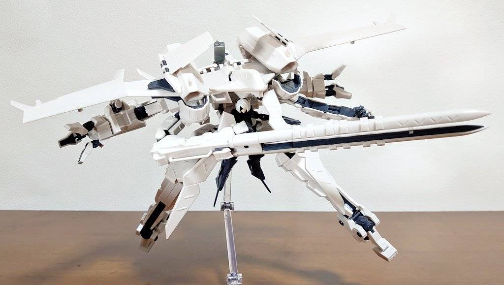 SEx寿屋尼尔机械纪元飞行装寄叶二号B型日玩素组