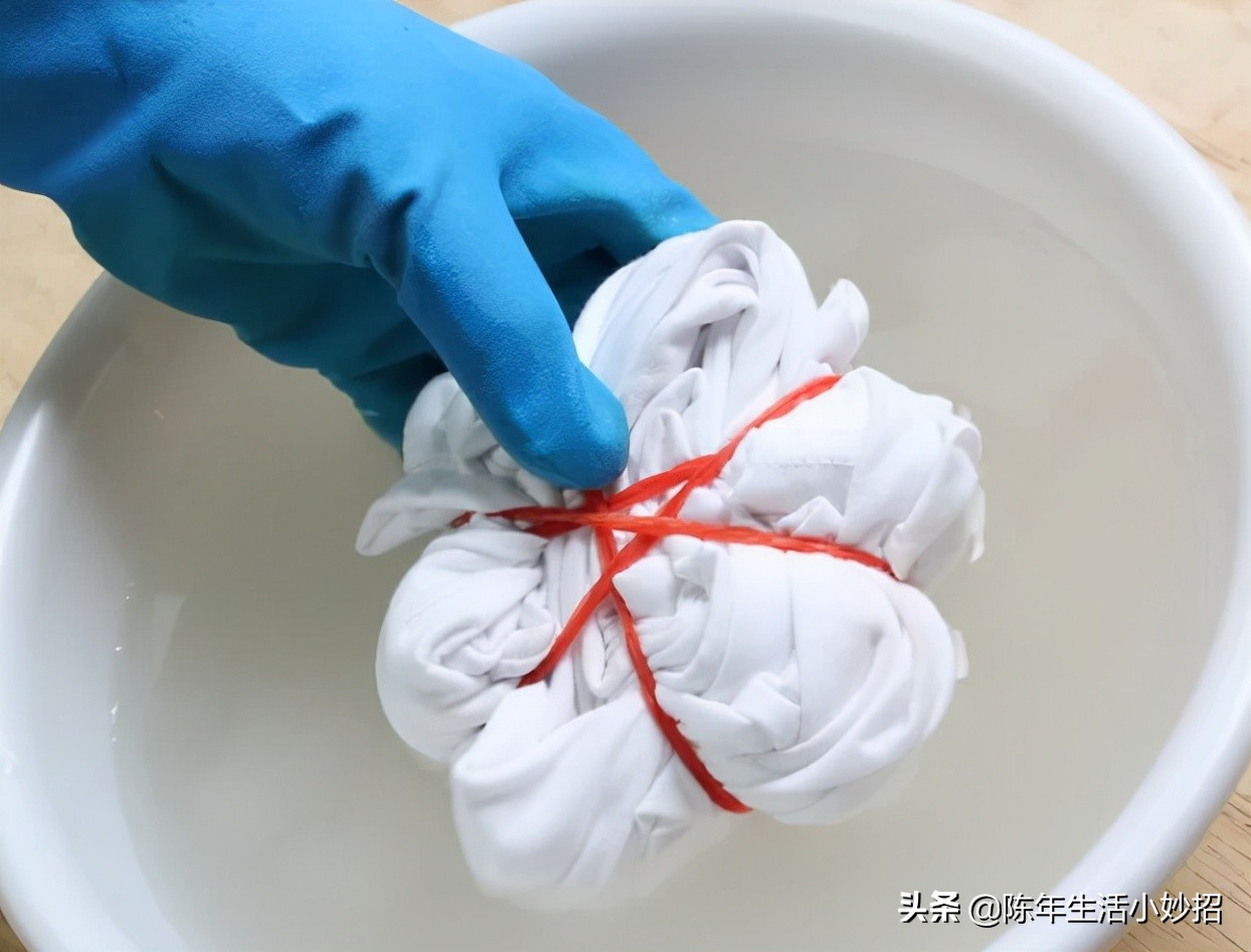 衣服扎染教程新手入门,扎染有图案的衣服