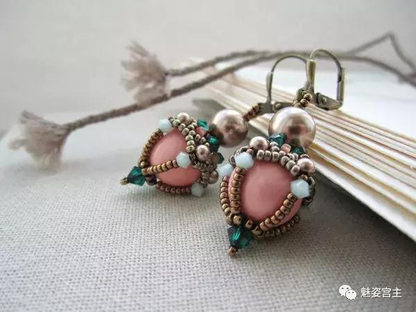 嘉德罗斯耳环怎么做教程,送你一副耳环