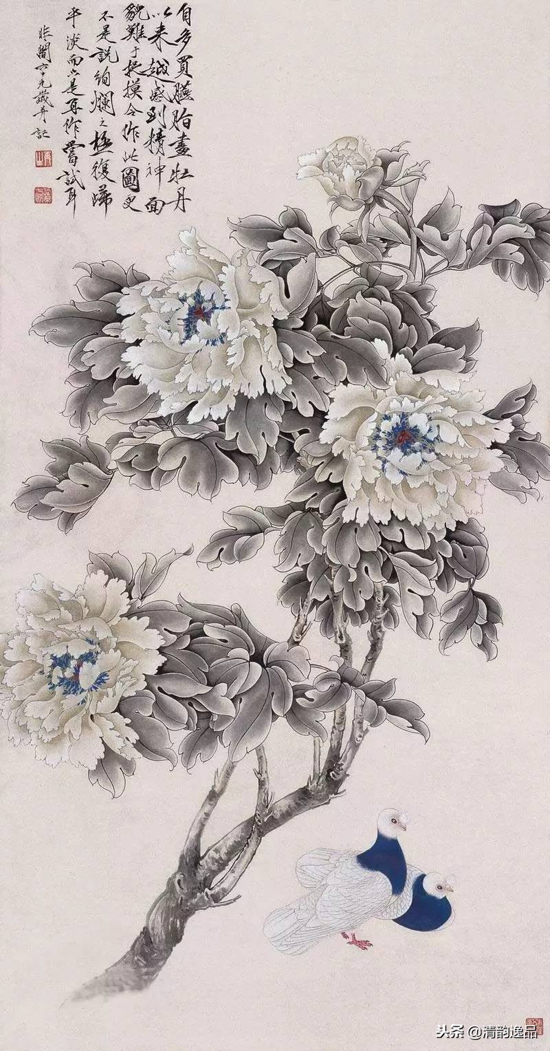 中国工笔画教学课程,中国工笔画技法入门