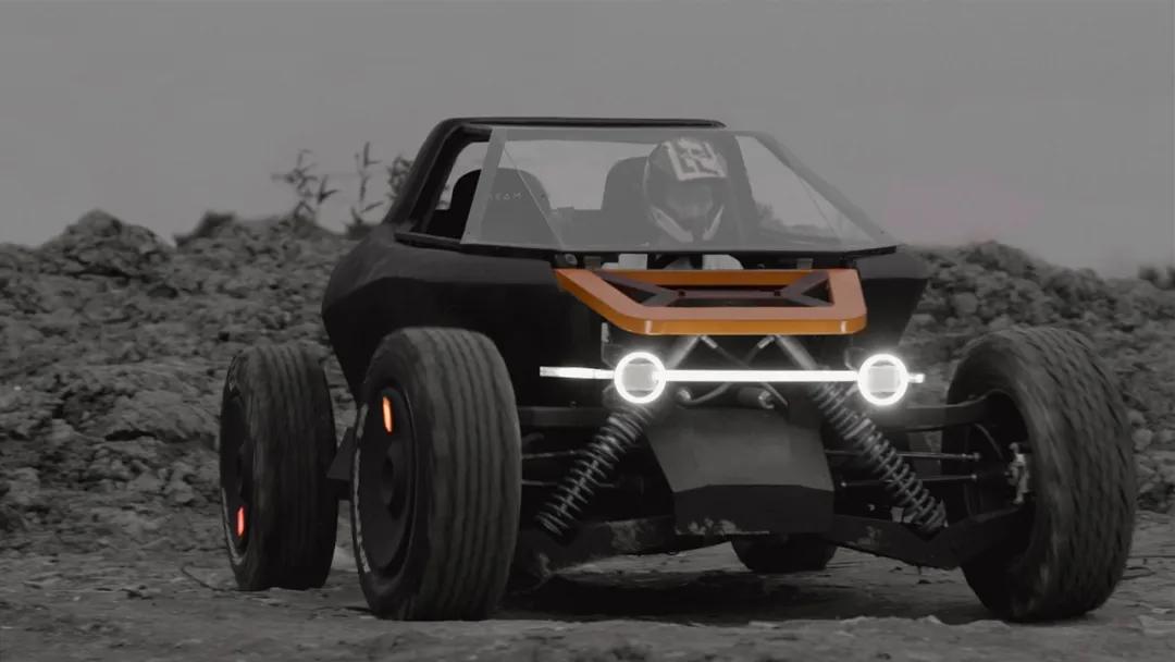 清华硕士造出全地形车,外国小伙DIY特斯拉越野车,谁更硬核?