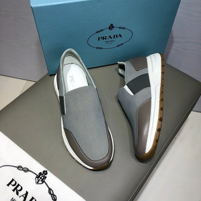 普拉达低帮休闲运动鞋,普拉达慢跑鞋男