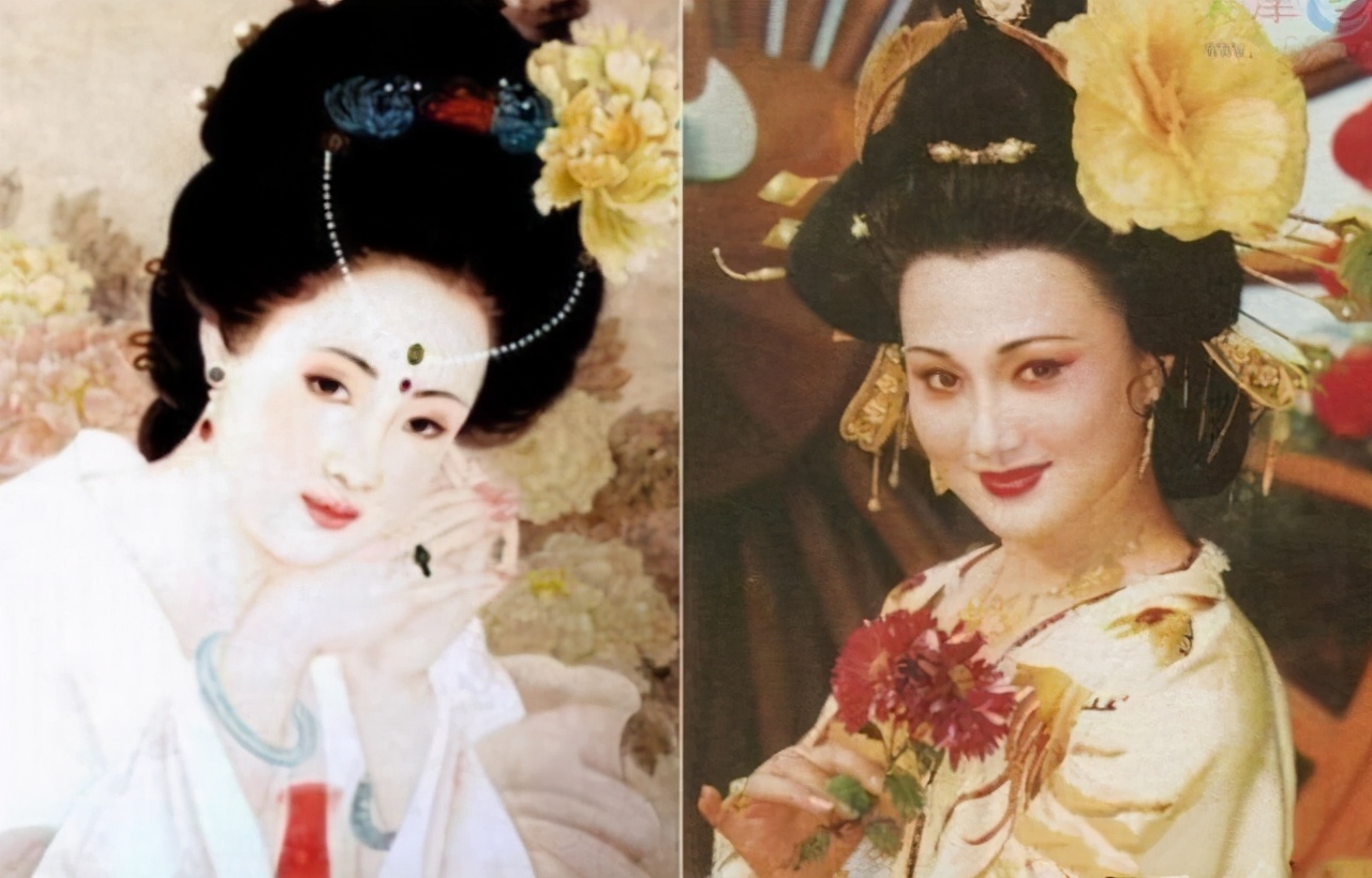 林芳兵版本杨贵妃全部造型合集,林芳兵增肥30斤演的杨贵妃