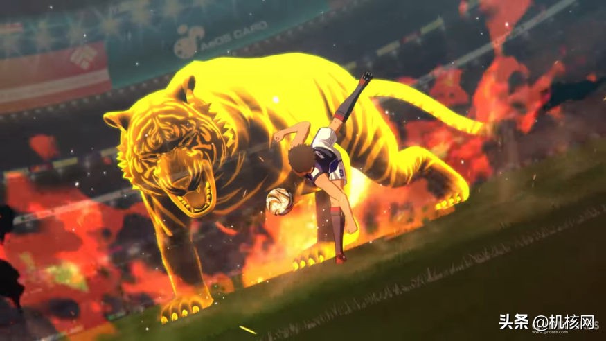 足球小将新秀崛起过人动作,足球小将新秀崛起突破大国队