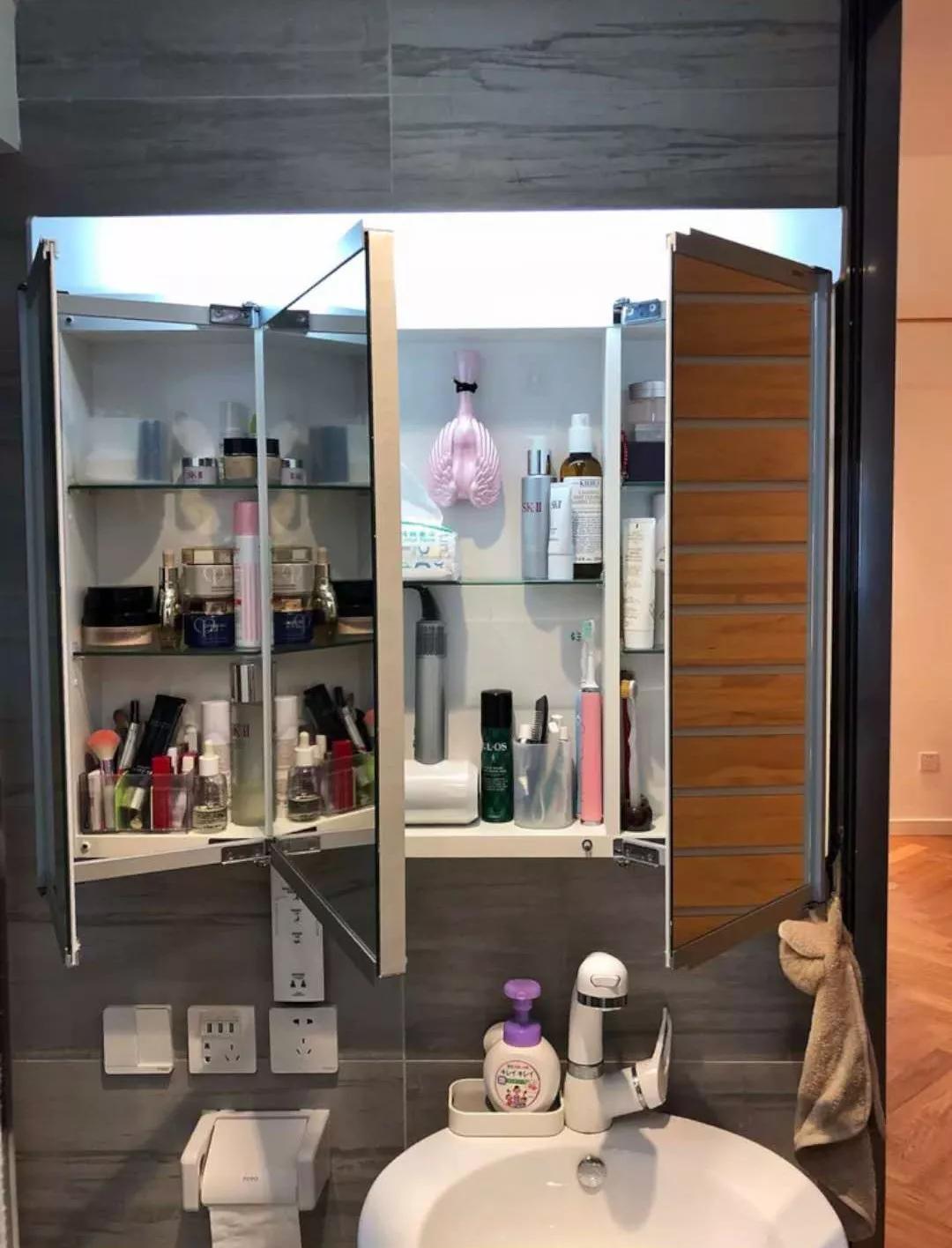 小夫妻65㎡小家，4分离卫生间，收纳竟有276个行李箱大