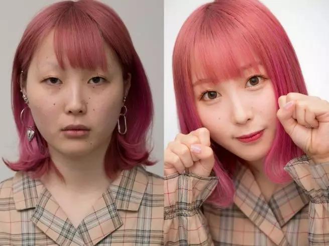 岛国“萌”妹收割百万粉丝！美妆技能秒杀滤镜，这真的是同一个人