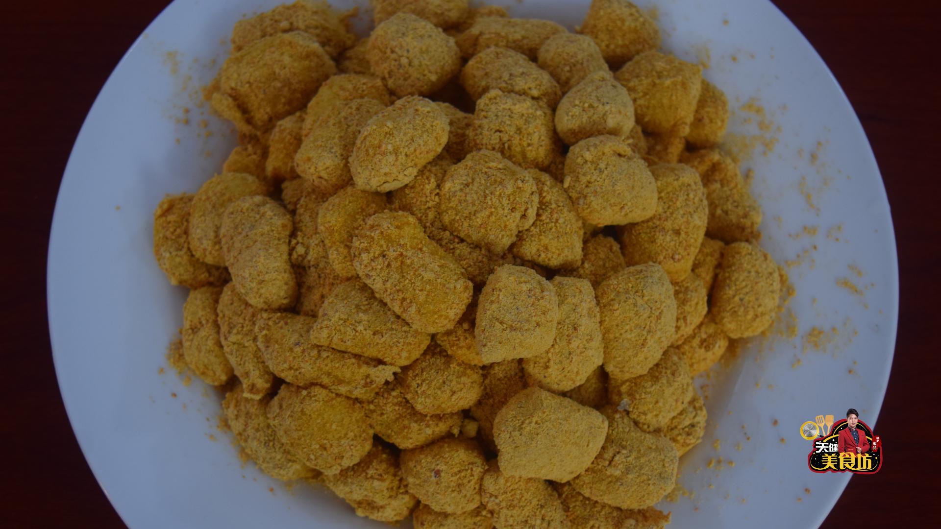 黄豆粉糍粑怎么做好吃,糍粑黄豆粉怎么做