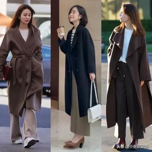 气质款大衣推荐穿搭,最实用的大衣搭配时髦洋气