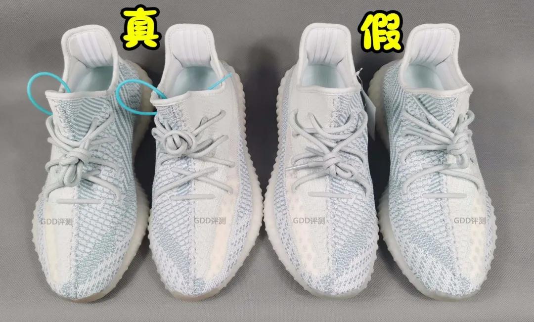 yeezy350蓝冰如何辨别真假,yeezy350冰蓝真假鉴别