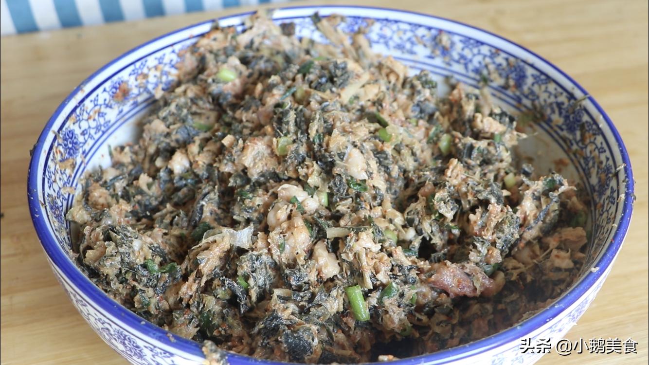 如何调制好吃的干菜包子,干菜包子怎么样调馅会好吃