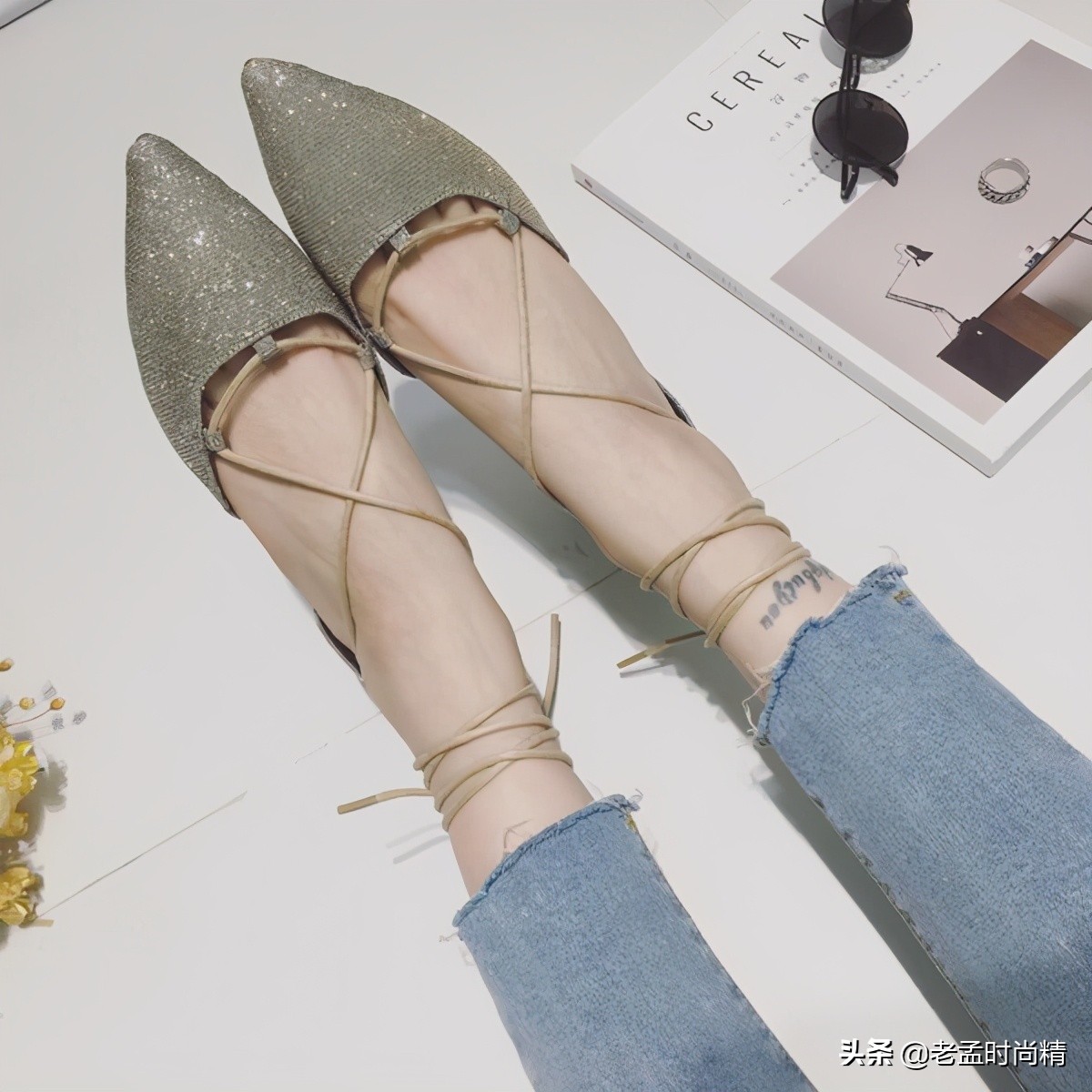 脚大女人显气质的尖头鞋,时尚尖头单鞋尽显优雅女人味
