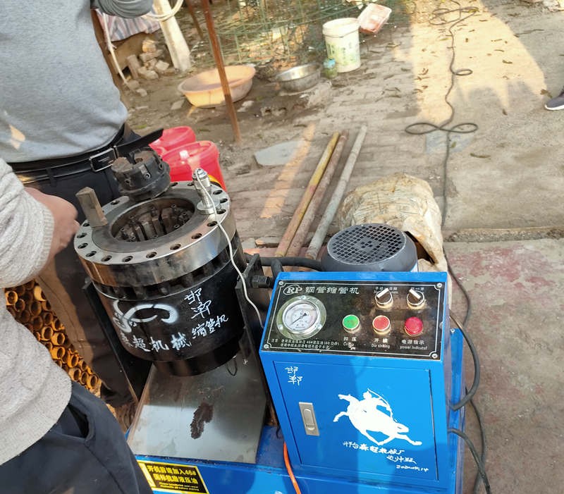 钢管接头压管机,钢管压方管机器多少钱