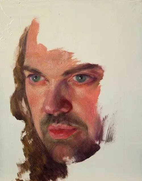 半成品看上去也如此精彩：美国画家路易斯的肖像作品