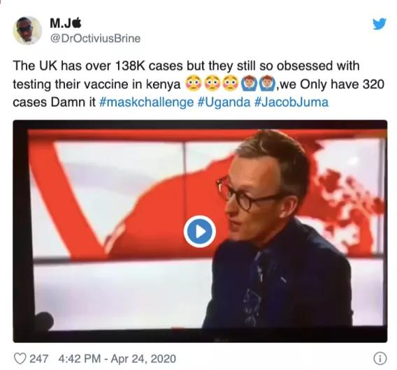 苦难非洲,又一次成了欧美的试药厂?