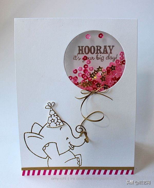 生日贺卡不用粘,生日贺卡不用双面胶特别简单