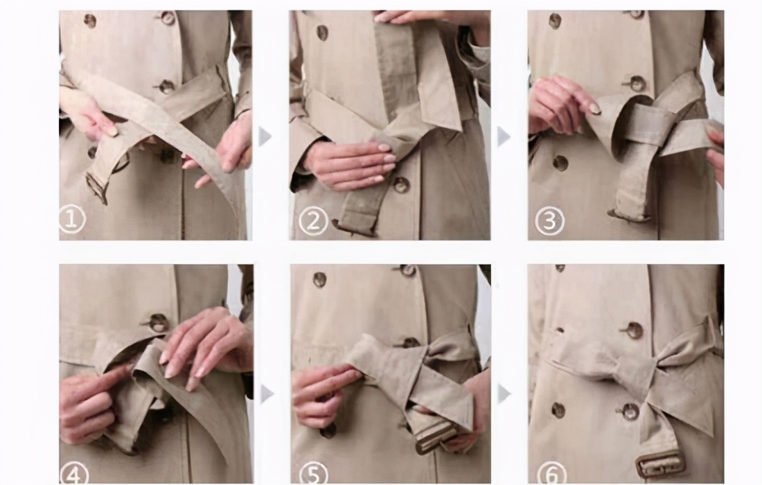 怎么结大衣蝴蝶结最简单的方法,大衣后面的蝴蝶结怎么系教程