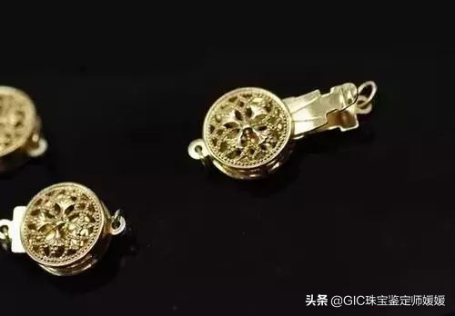 黄金项链手链锁扣正确扣法,黄金项链和手链的扣