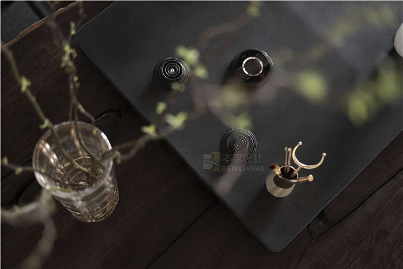 135平私人会所效果图,新中式极简轻奢高级私人会所