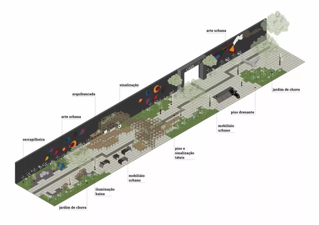 道路设计效果图,个性路面设计