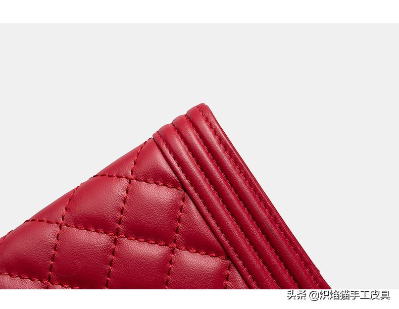 太阳神复古菱形格零钱包