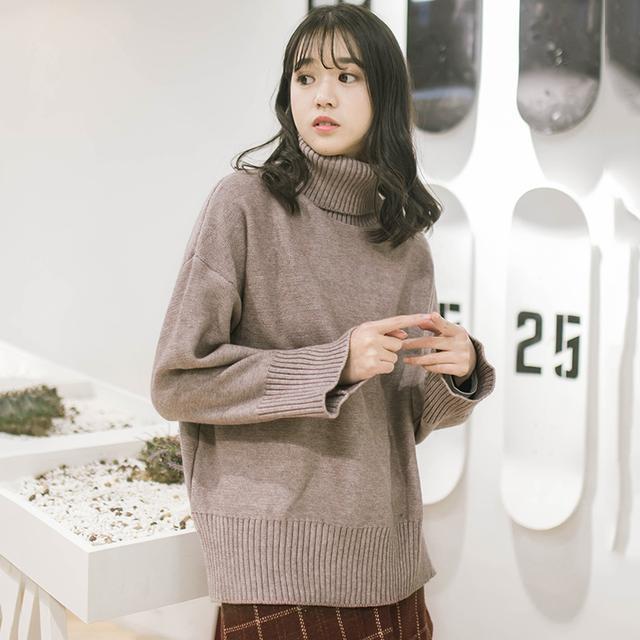 安以轩同款毛衣,高领百搭贴身保暖舒适修身打底衫