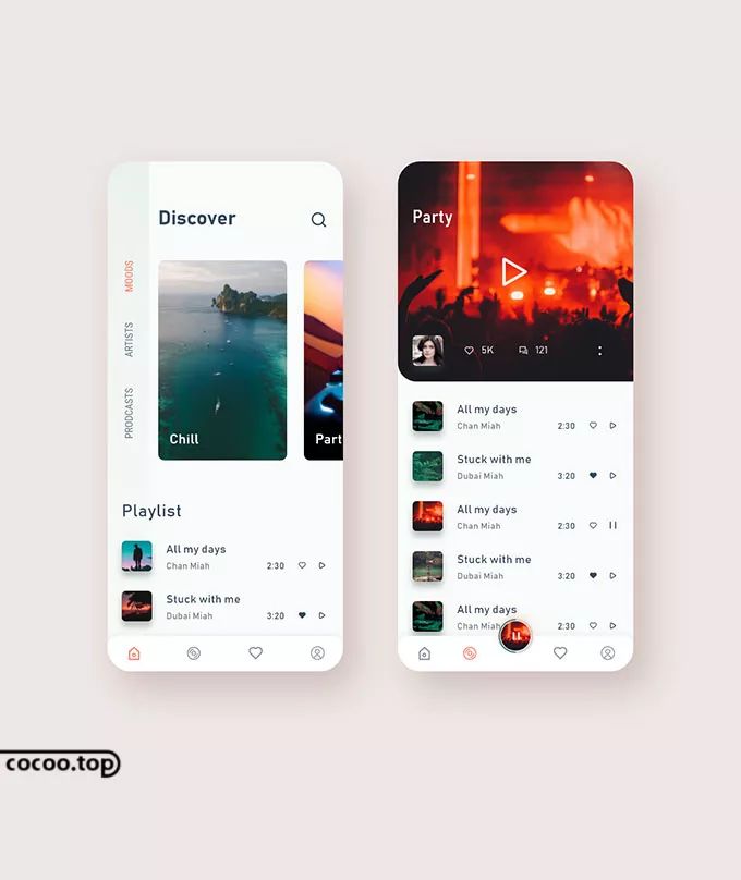 国外app界面设计现状,app界面设计模板