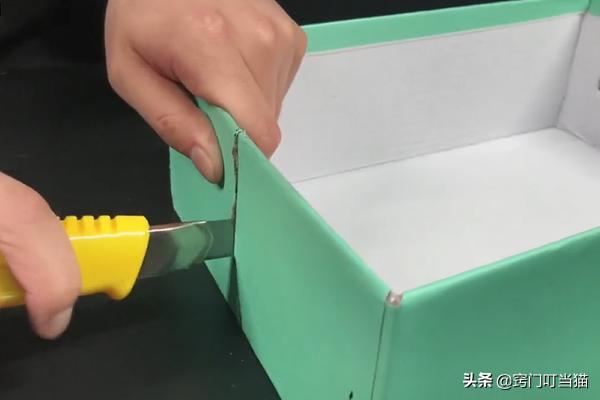 空鞋盒不要扔简单改造一下水果鞋,空鞋盒千万别丢