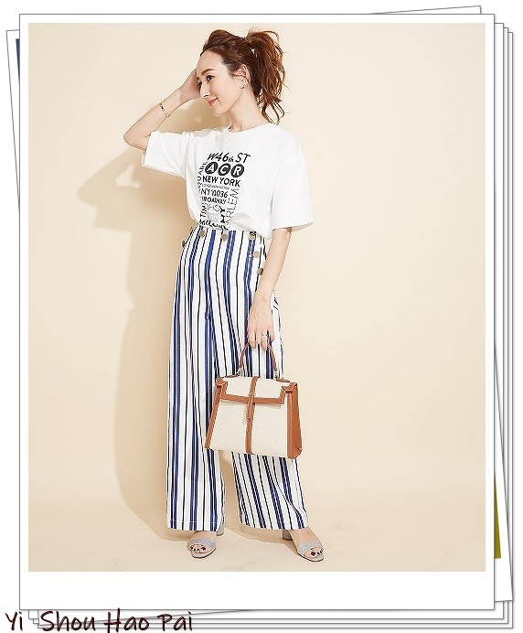 夏季亚麻宽松洋气7分裤,亚麻棉牛仔直筒裤穿搭