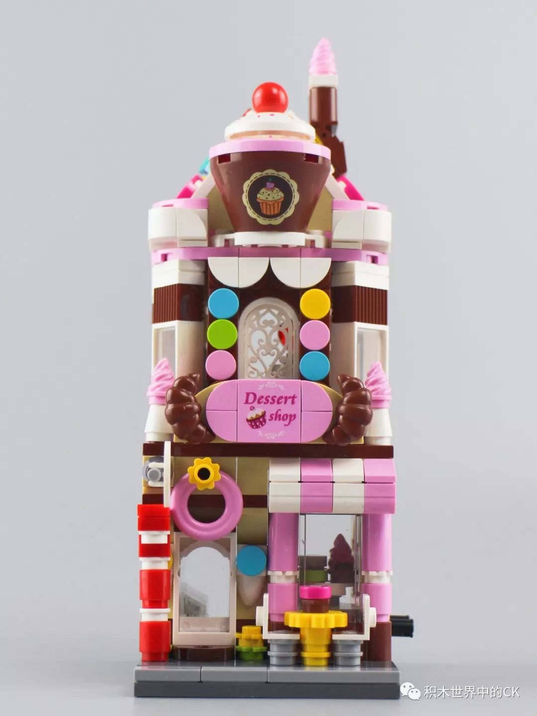 启蒙积木缤纷城市系列七款,启蒙积木街景系列八合一玩具