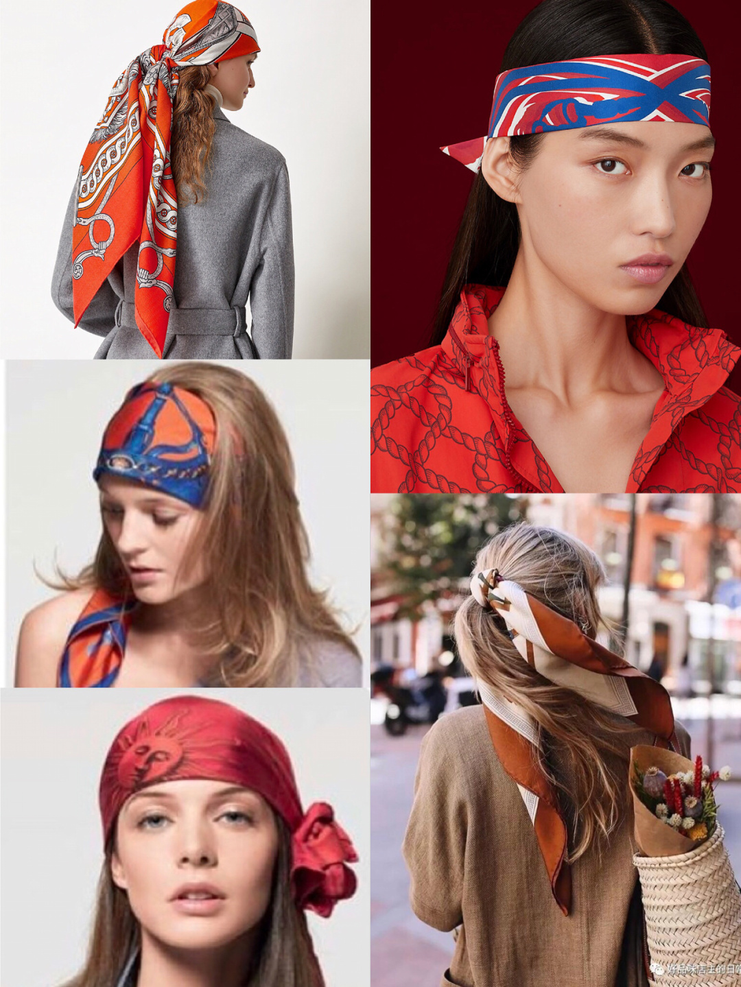 简单易学丨爱马仕丝巾的百变系法