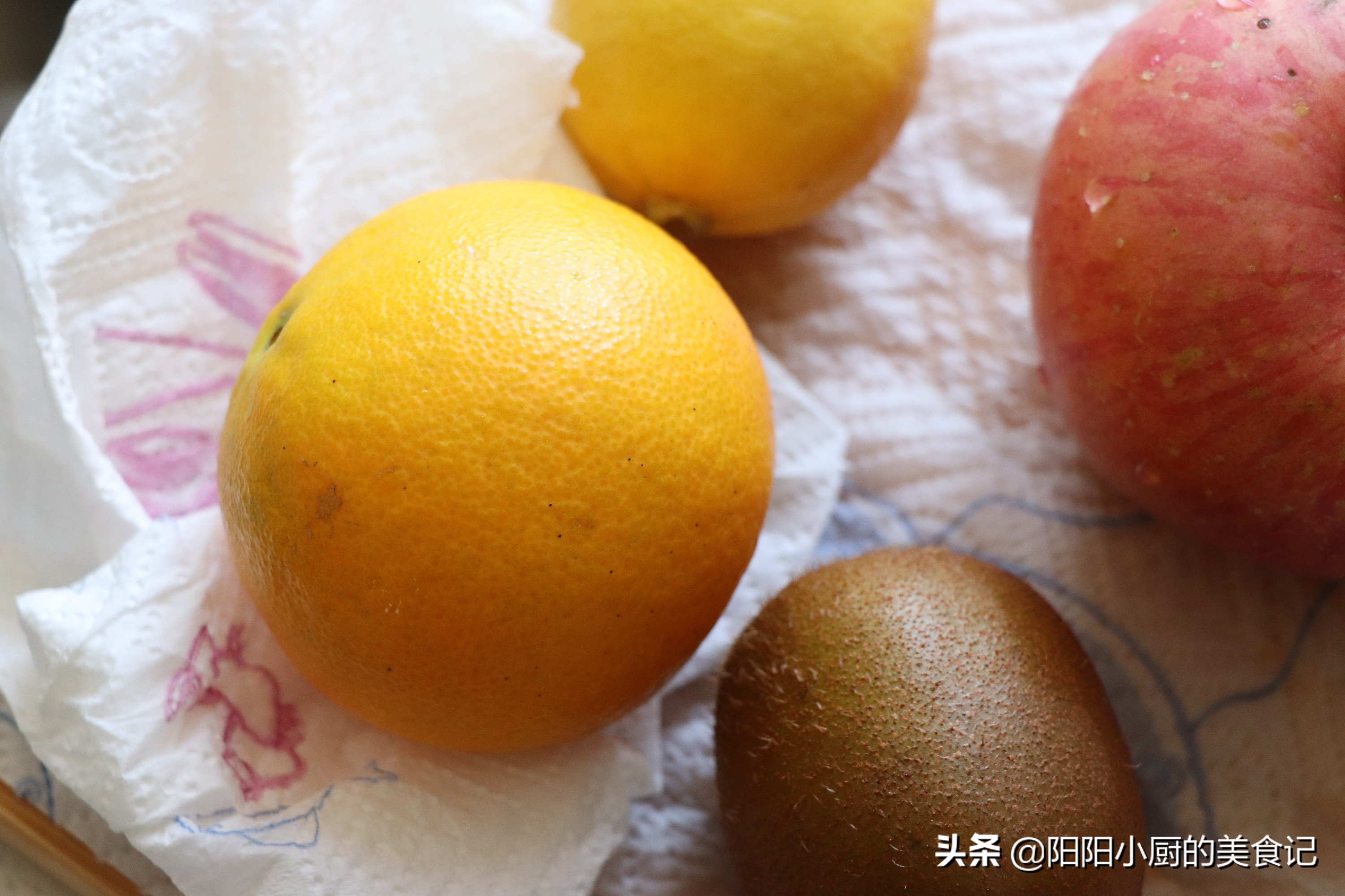 冬天水果热饮自制,冬季寒冷多喝热茶暖身又暖心