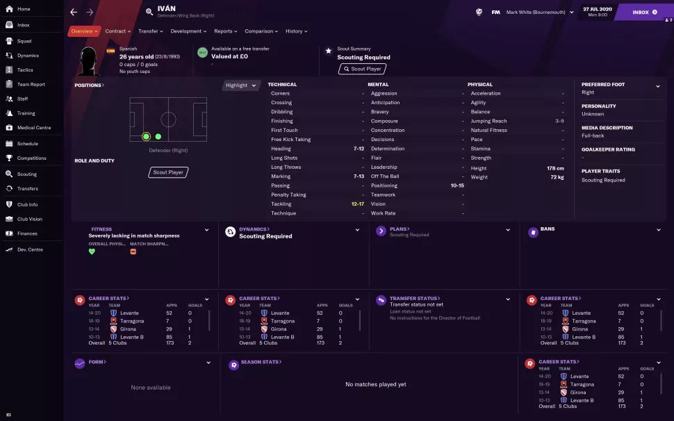 fm2021开档必签球员推荐,fm2021开档必签年轻妖人