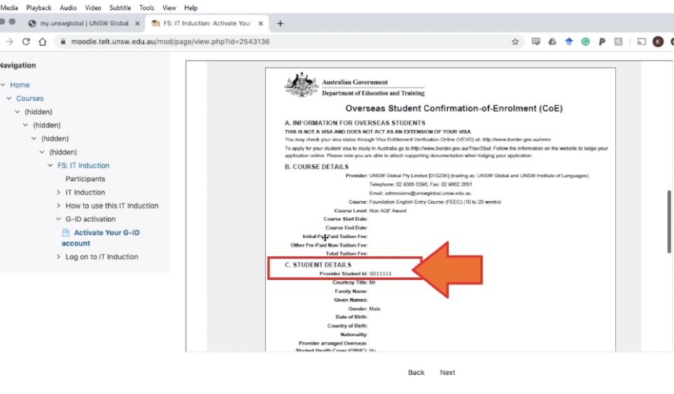 unsw国际大一学费,unsw国际大学