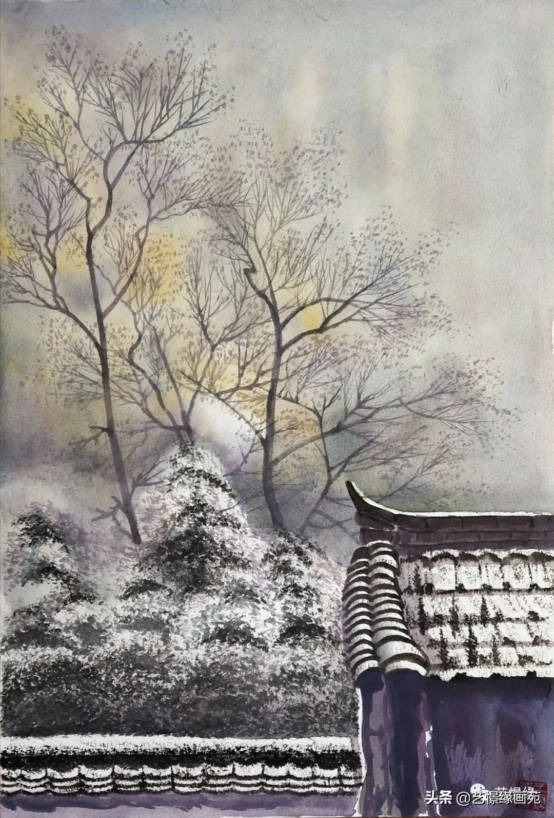 艺憬缘画集：那些年的雪景