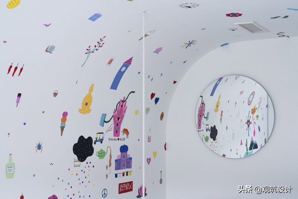 BnAAlterMuseum美术馆酒店，京都，艺术房间与垂直画廊