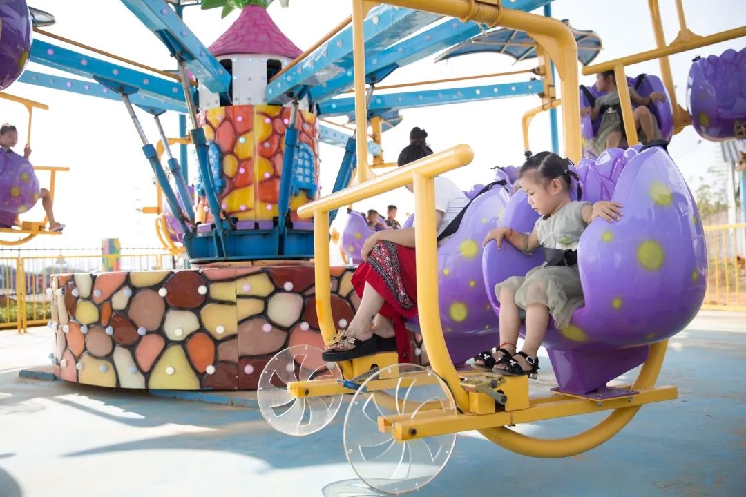 欢乐谷亲子乐园198元3张门票,中华民俗欢乐谷蚩尤乐园秋千园