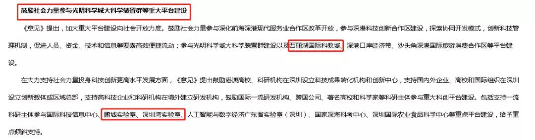 西丽湖国际科教城融合创新中心,西丽湖国际科教城石壁龙片区