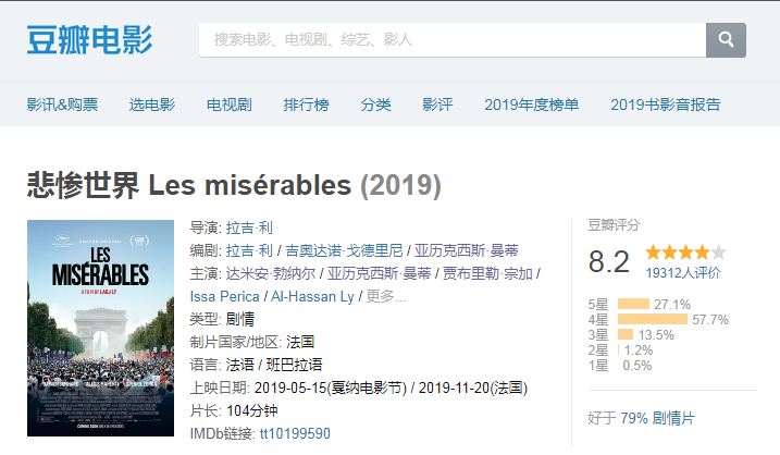这部《悲惨世界》和雨果没什么关系，却足够引人深思