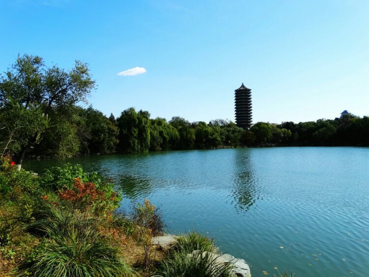 漫步北大校园,北大印象图片