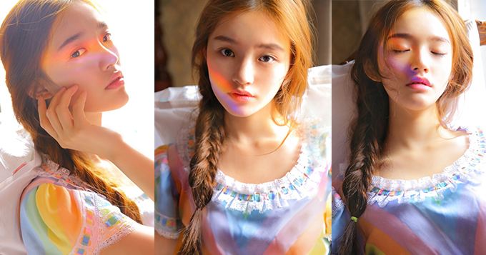 林允画的仙女妆容视频,林允的妆容教程